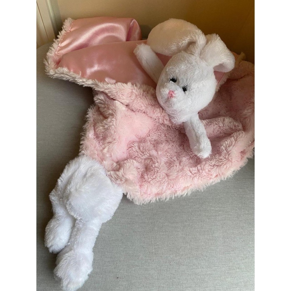 Best Made Toys Plush Rabbit Bunny Lovey Security Blanket sku3